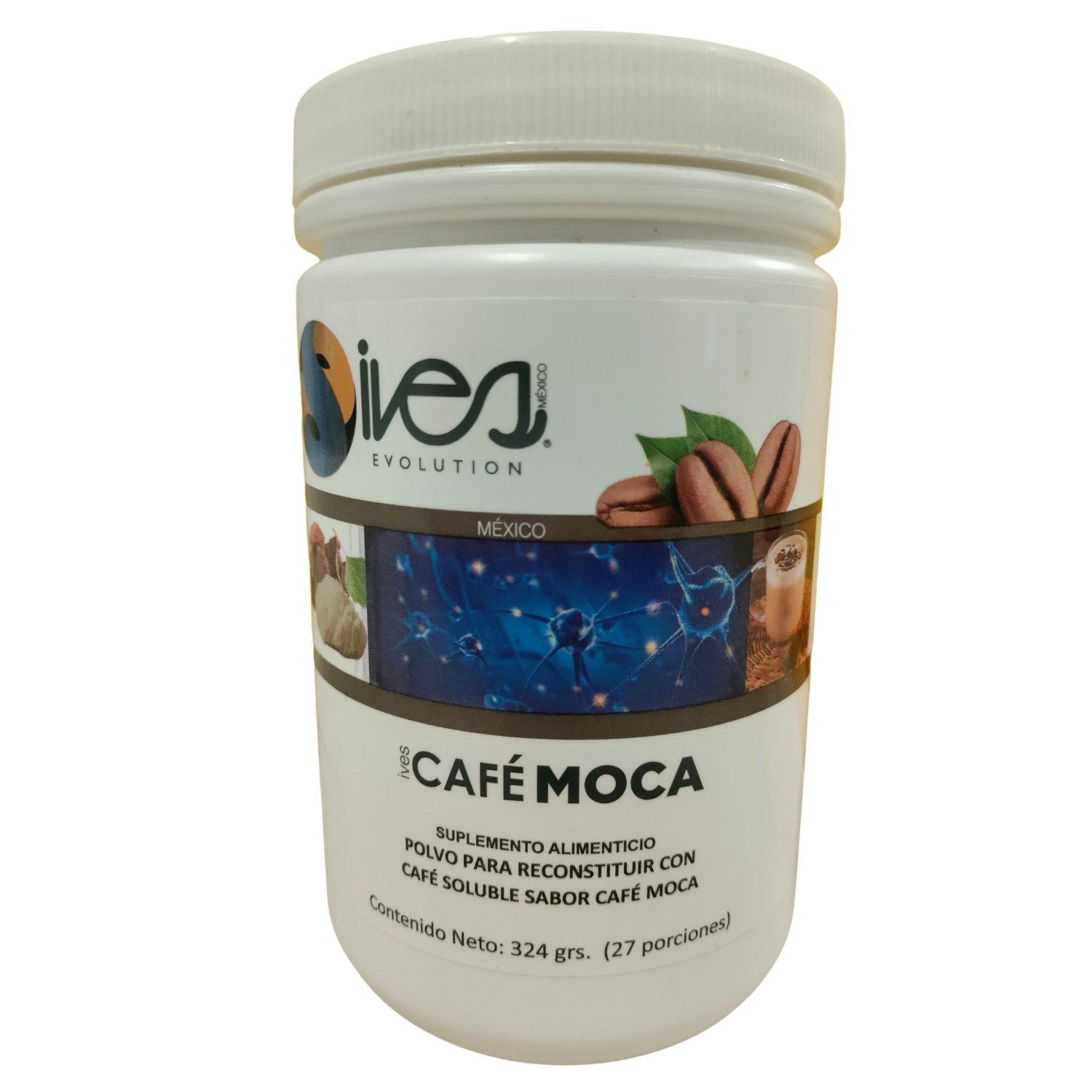 Café Gourmet Ives México Sabor Moca con Ingredientes Naturales 324 g._0