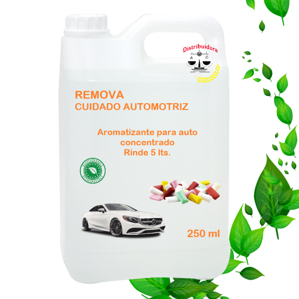 Aromatizante Ambiental Remova Auto Liquido Concentrado 5 L._8