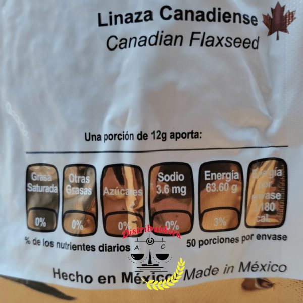 Linaza Canadiense Entera Cultivo Orgánico Ives Mexico 600 Gr_2 Linaza Canadiense Entera Cultivo Orgánico Ives Mexico 600 Gr_2