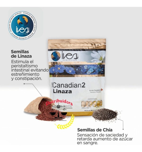 Linaza Canadiense Entera Cultivo Orgánico Ives Mexico 600 Gr_4 Linaza Canadiense Entera Cultivo Orgánico Ives Mexico 600 Gr_4