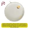 Tambor 10 (25cm) Banda Guerra Infantil Madera Piel Auténtica_3