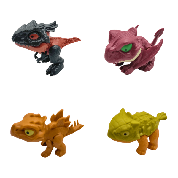Juguete Dinosaurio Jurásico Mordelón Muerde Dedos Set 4 Pz._1 32826716