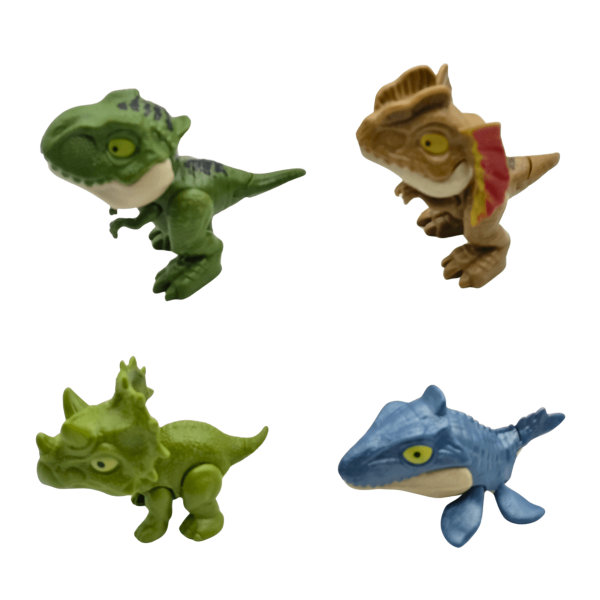 Juguete Dinosaurio Jurásico Mordelón Muerde Dedos Set 4 Pz._2 32826714