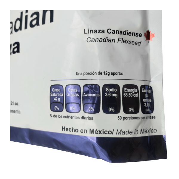Linaza Canadiense Molida Cultivo Orgánico Ives Mexico 600 Gr_4 Linaza Canadiense Molida Cultivo Orgánico Ives Mexico 600 Gr_4