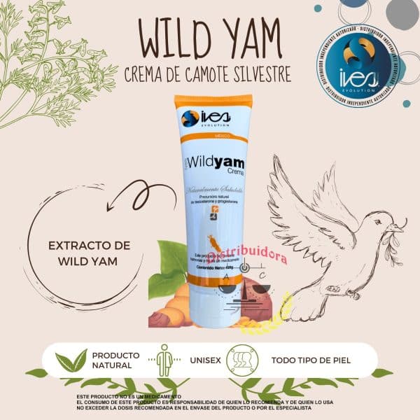 Crema De Camote Silvestre Ives Evolution México Wild Yam_6 12878758