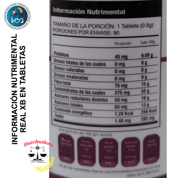 Suplemento Real Xb Pasiflora Valeriana Tila Ives México 90 uds._6 13536142