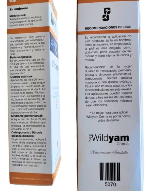 Crema De Camote Silvestre Ives Evolution México Wild Yam_1 12878650