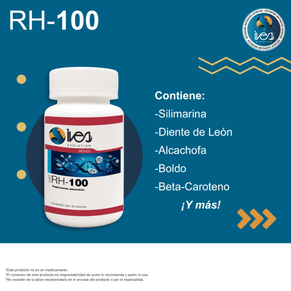 Suplemento RH-100 Herbolaria Mexicana Ives México 60 Cáps._7 13536271