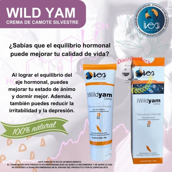 Crema De Camote Silvestre Ives Evolution México Wild Yam_5 12878730
