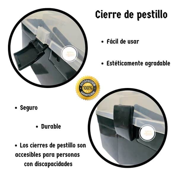 Caja Organizadora Plástico Maleta Multiusos Portátil Con Asa_4 18557570