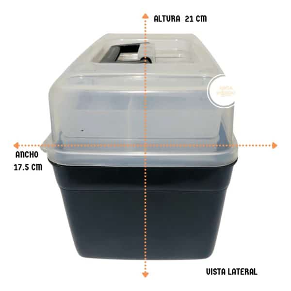 Caja Organizadora Plástico Maleta Multiusos Portátil Con Asa_1 18557567