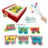 Material Didáctico Juego Niños Enhebrar Ensarte Tren Vocales_1