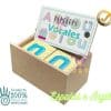 Juego Mesa Memoria Vocales Material Didáctico Madera Niños_1