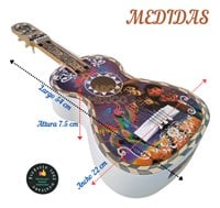 Guitarra Infantil Coco: Diseño Único Aprendizaje Divertido_7