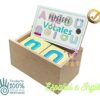 Juego Mesa Memoria Vocales Material Didáctico Madera Niños_2
