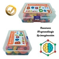 Material Didáctico Estuche Abecedario Mayúsculas Minúsculas _1